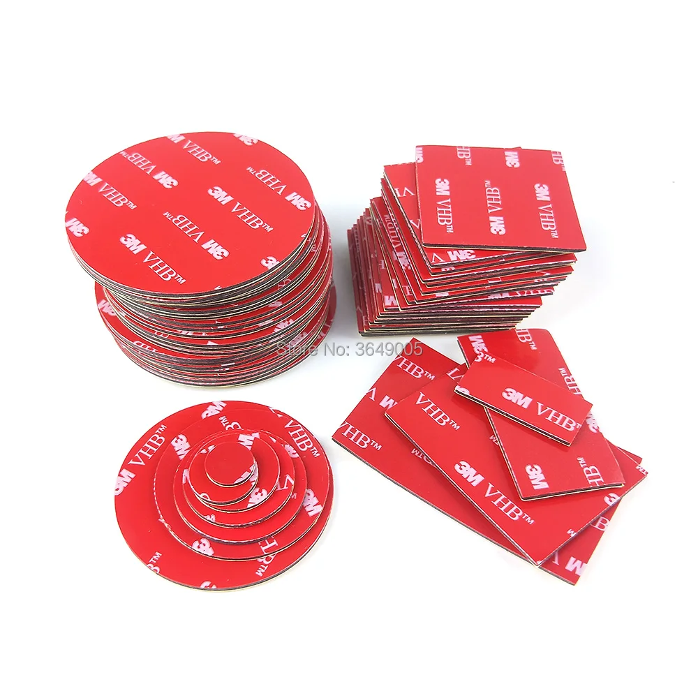 Двусторонний скотч пенопластовый круглый V HB 5952 черный