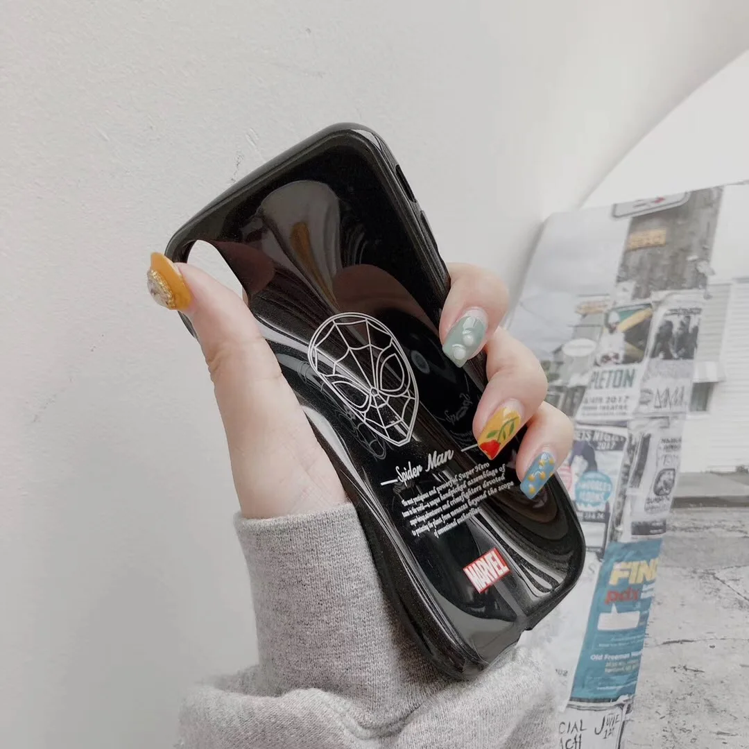 Крутой мужской Марвел Мстители штрихи Железный человек Бэтмен чехол для