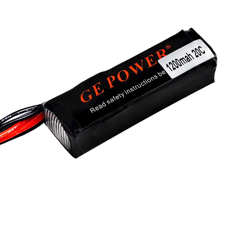 Батарея GE Power RC Lipo 7 4 В 11 1 1200 мАч 20C 3S для мини страйкбольного пистолета HK416|lipo battery
