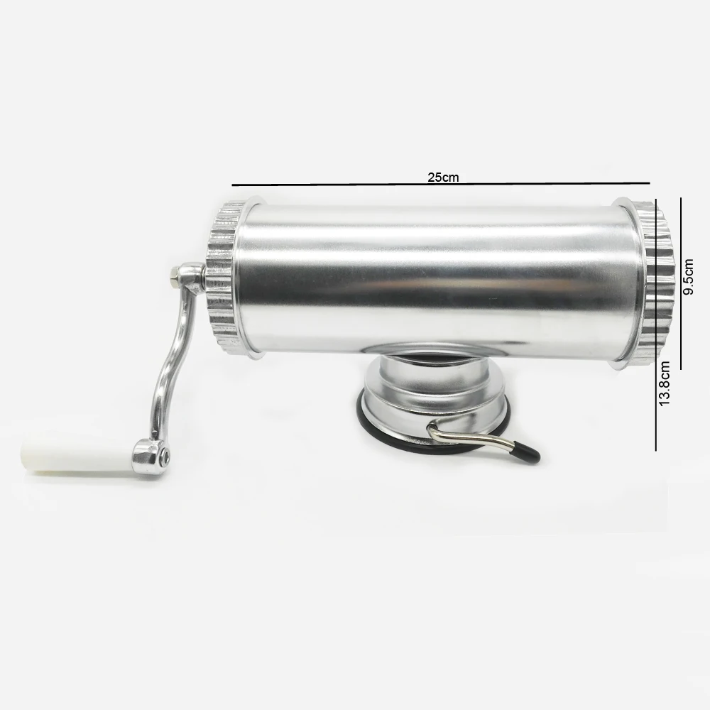 3lbs/1.5L ручной колбасный шприц с всасывающим основанием Домашняя колбаса