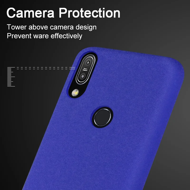IMAK для ASUS Zenfone MAX Pro M1 чехол в ковбойском стиле Матовый Жесткий PC крышка-держатель