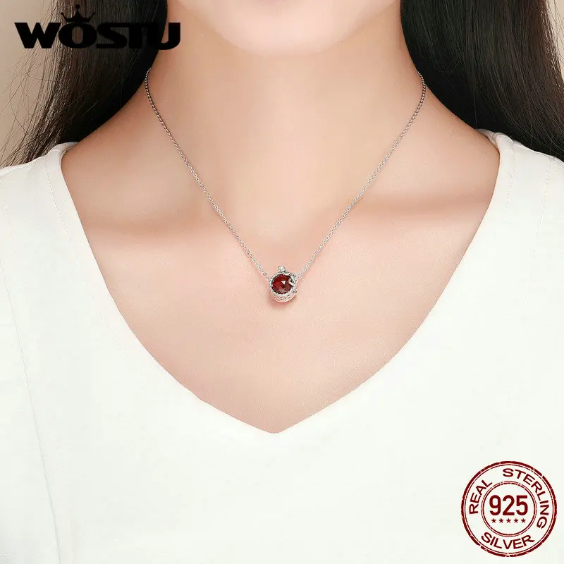 WOSTU, дизайн,, 925 пробы, серебряный, Ослепительная Роза, подходит под бренд, сделай сам, браслет, элегантные ювелирные изделия, подарок для женщин, FIC910