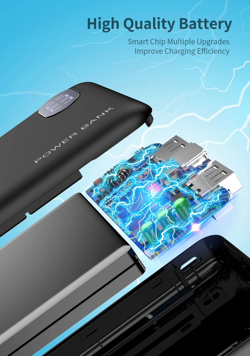 RAXFLY Mini 10000mAh power Bank двойное Портативное зарядное usb-устройство для huawei Xiaomi Phone внешний аккумулятор светодиодный портативное зарядное устройство с дисплеем power bank for xiaomi повербанк