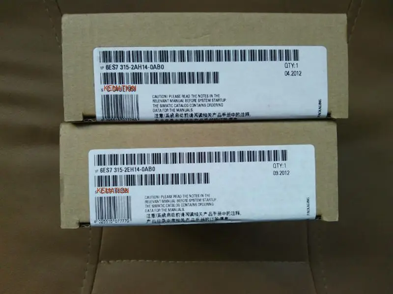 Оригинальный Новый S7 300 модуль ЦП 6ES7315 2AH14 0AB0 315 2DP центральный блок обработки с MPI