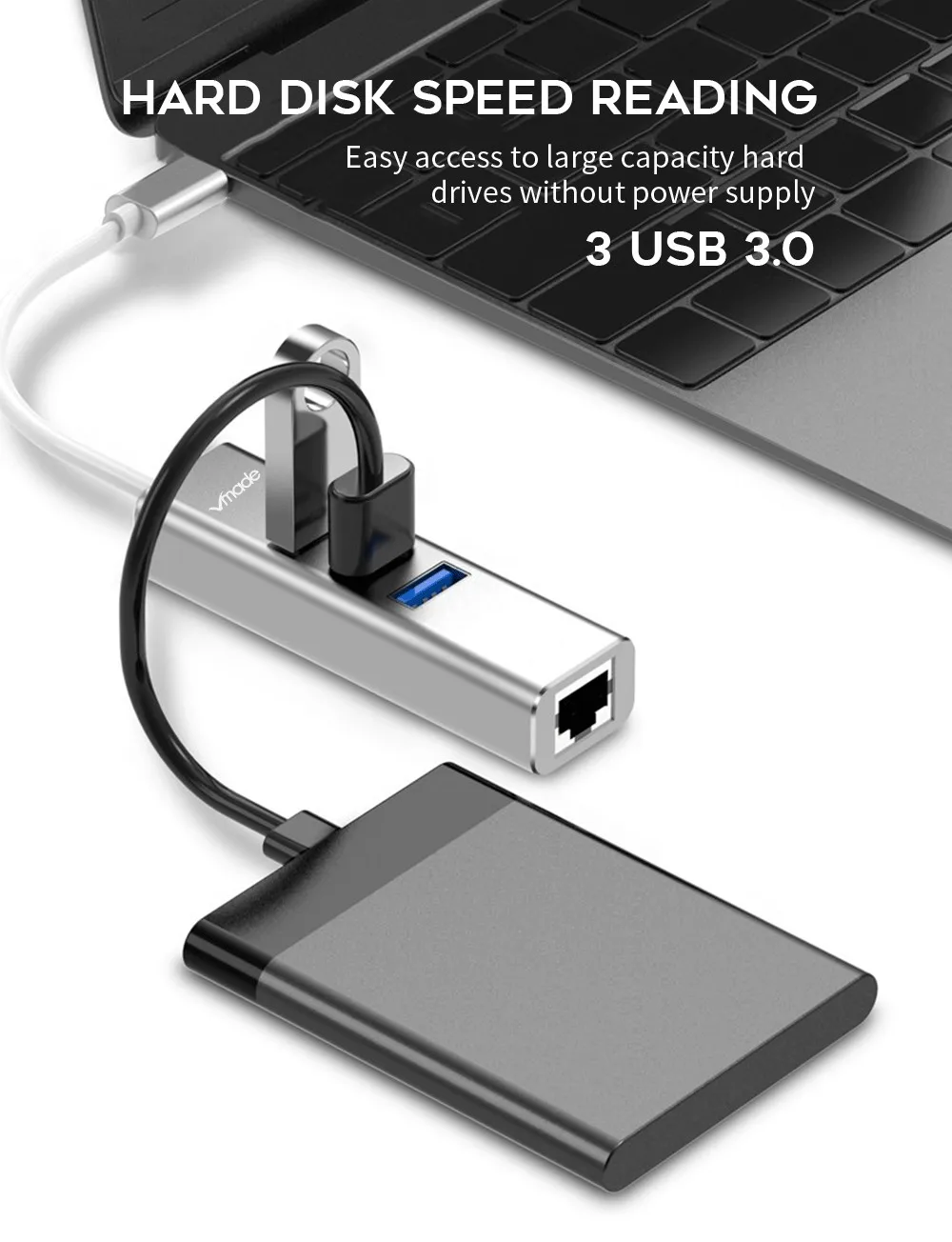 Usb-хаб USB Ethernet USB 3,0 2,0 в LAN концентратор для Xiaomi Mi Box 3/S Android ТВ приставка Ethernet адаптер Сетевая карта USB LAN