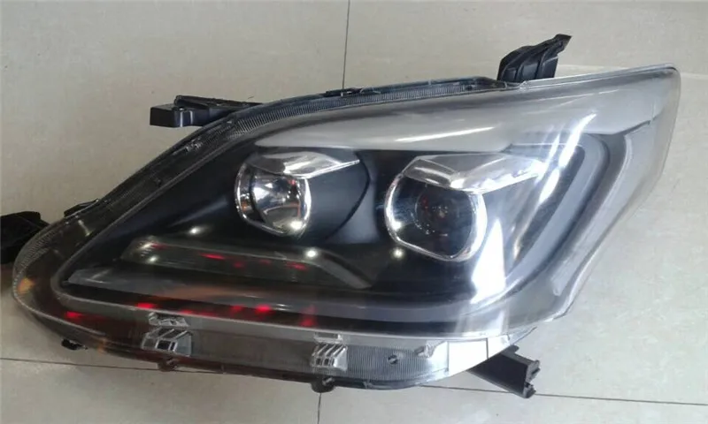 VLAND Заводская Автомобильная фара для Innova светодиодный головной светильник 2012 2013 Innova головной светильник с DRL H7 биксеноновыми линзами