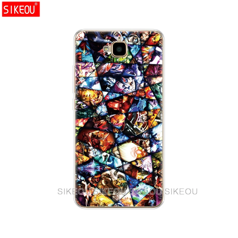 Силиконовый чехол для Huawei Honor 4C Pro из мягкого ТПУ Y6 2015 TIT-L01 TIT-TL00 защитный телефона |