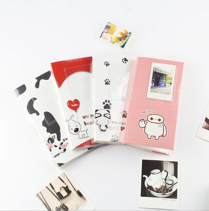 84 кармана Fujifilm Instax Mini Films 8 7s 70 25 50s 90 визитница Прекрасный Фотоальбом в Корейском
