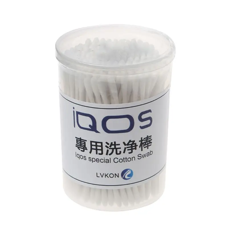 Очищающий хлопковый карандаш для электронной сигареты IQOS 220 шт. нагревательный