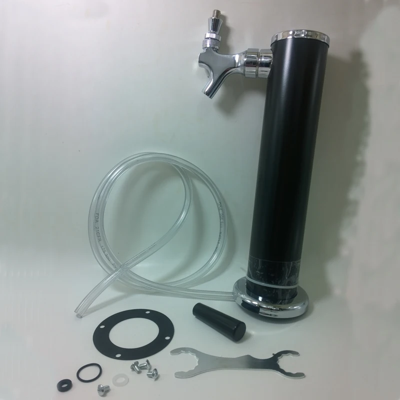 Homebrew один кран черная пивная башня кран/кран корпус из нержавеющей стали с