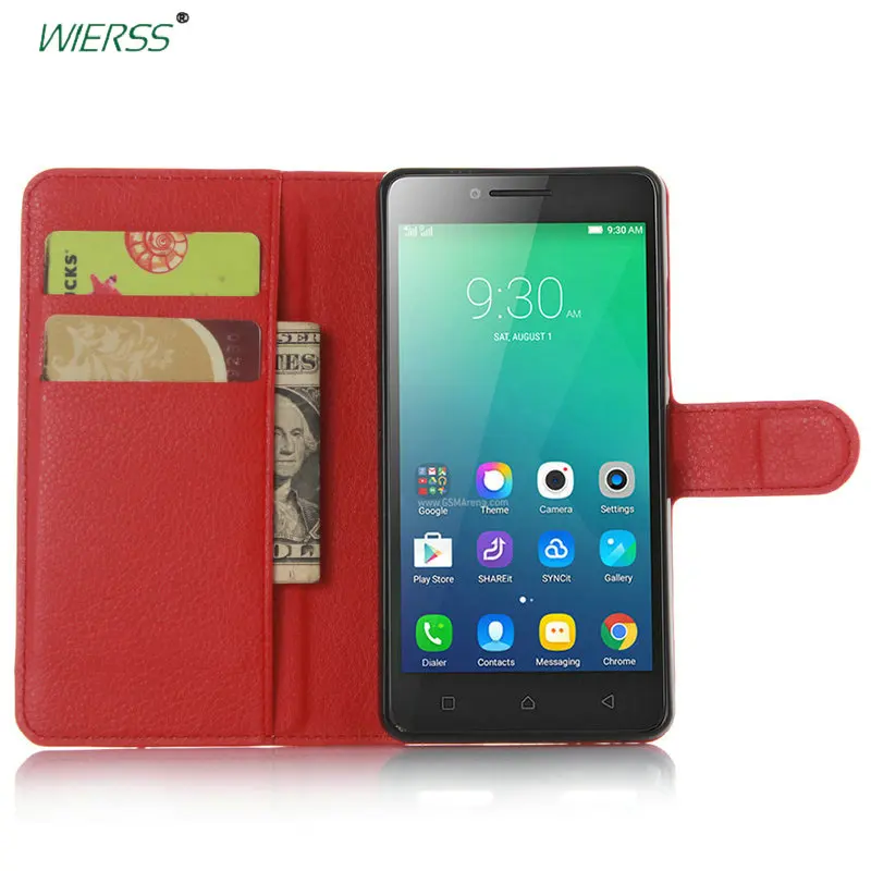 For Lenovo A6010 A6000 Wallet Flip Leather Case Plus Shot 5&quot Phone Back Cover Etui | Мобильные телефоны и аксессуары