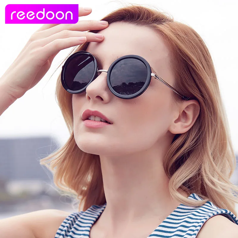 Круглые Солнцезащитные очки в стиле стимпанк женские и мужские Брендовые с