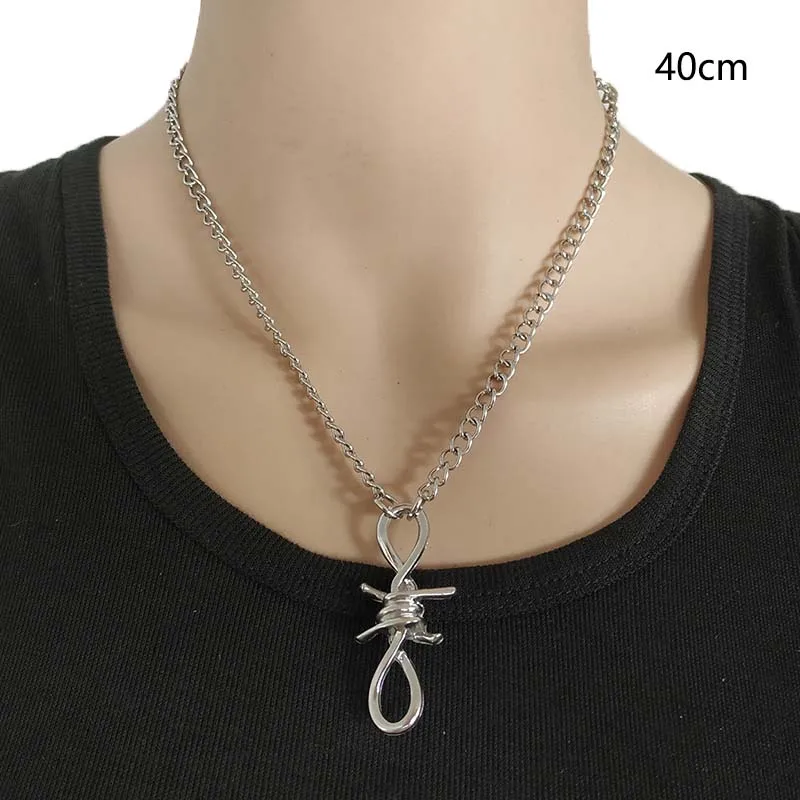 2019 Новинка ручной работы Мужская и женская цепочка унисекс шипы ожерелье