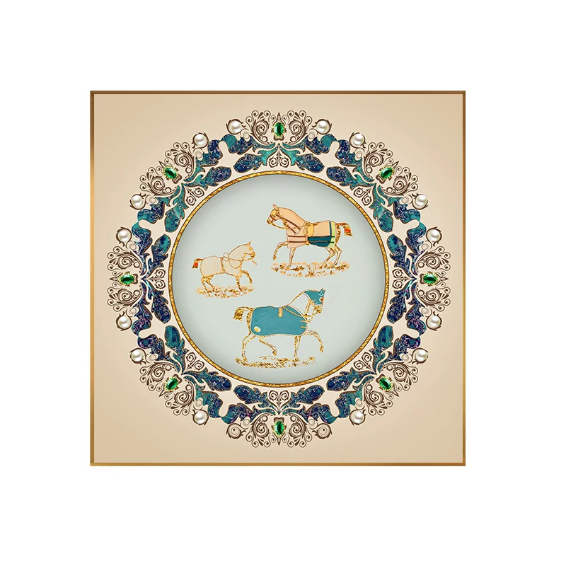 

Абстрактная картина с лошадью TANGCE