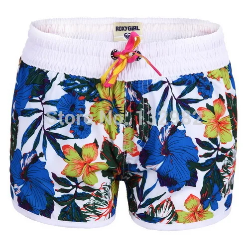2015 BRAND FASHION WOMEN'S SWIMMING WEAR SPORT STRETCH BEACH SWIMWEAR WOMEN SURF BOARD SHORTS SIZE L WHITE BLUE RED | Женская одежда