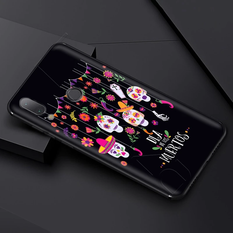 Чехол Lavaza День мертвых мексиканских праздников для Xiaomi Redmi Note 8 8A 7 6 6A 5 5A 4 4X 4A Go Pro Plus