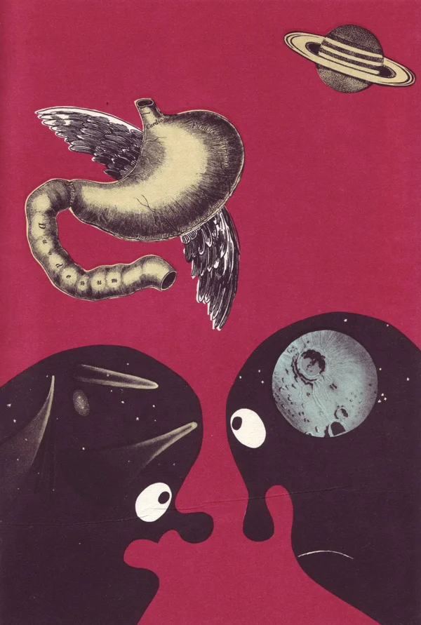 Гулливер путешествует в Прагу иллюстрации Графический Ретро ВИНТАЖНЫЙ ПЛАКАТ