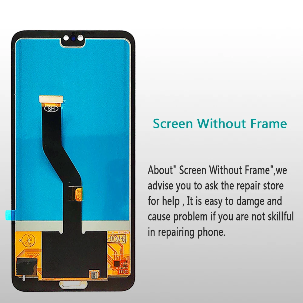 Vancca 6 1 дюймовый ЖК дисплей для Huawei P20 Pro сенсорный экран дигитайзер в сборе p20 pro CLT