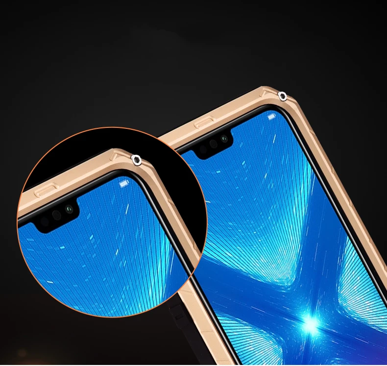 IMATCH для huawei honor 8X20 Pro Чехол для Телефона Жесткий Алюминиевый металлический защитный чехол сверхпрочная защита противоударный