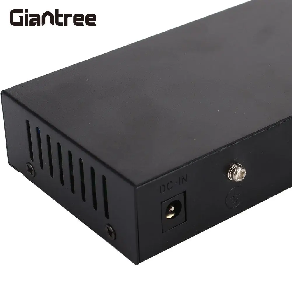 Сетевые коммутаторы Poe 8 инжекторов PoE IP камера профессиональный коммутатор Ethernet