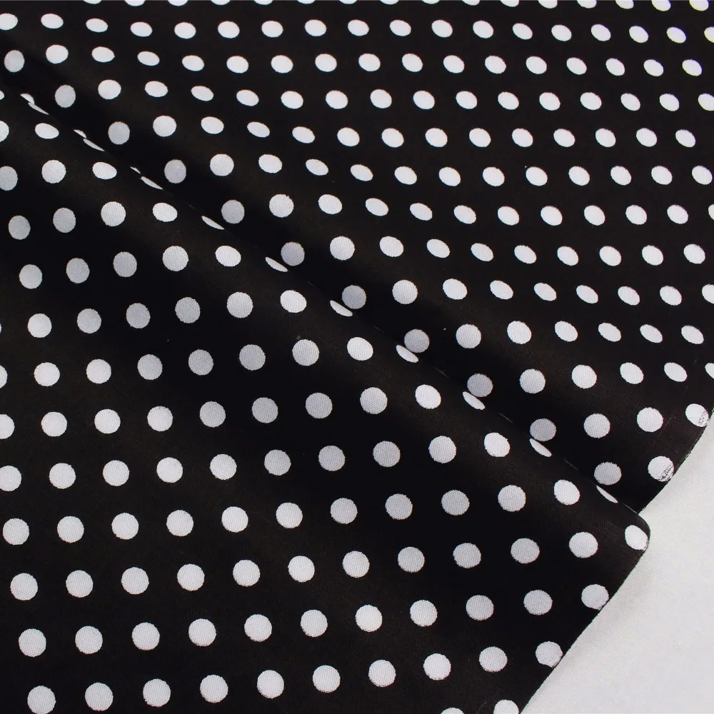 Хлопковая ткань в горошек шириной 1 6 м аксессуары для одежды ручной работы стиле