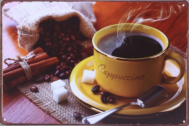 1 шт. кофейный Лидер продаж в Париже итальянском магазине кафе фототабличка