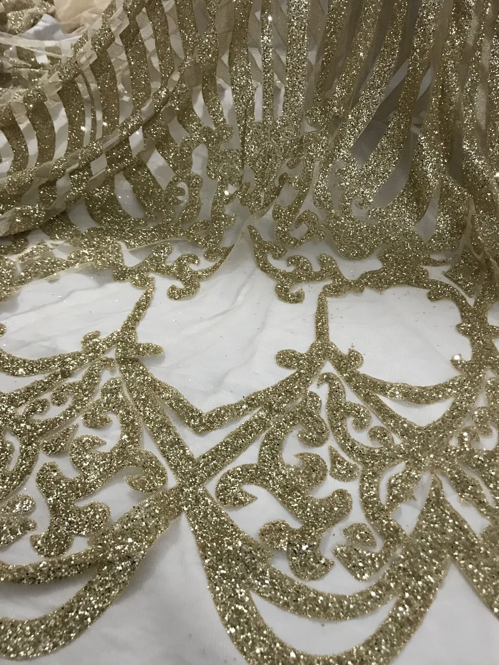 Французская сетчатая кружевная ткань новый дизайн вышитый сетчатый материал с