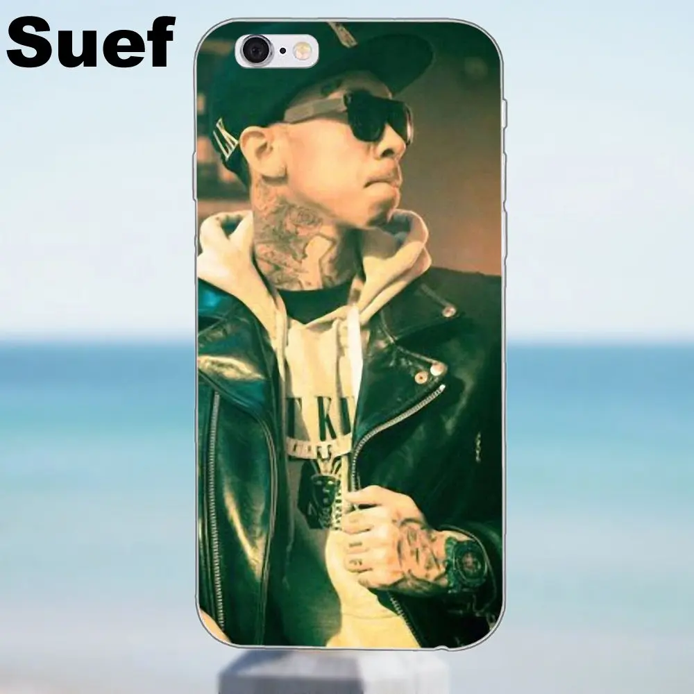 Suef мягкий чехол для мобильного телефона Tyga iPhone 4 4S 5 5S 5C SE 6 6S 7 8 Plus X Samsung Galaxy A3 A5 J1 J3 J5