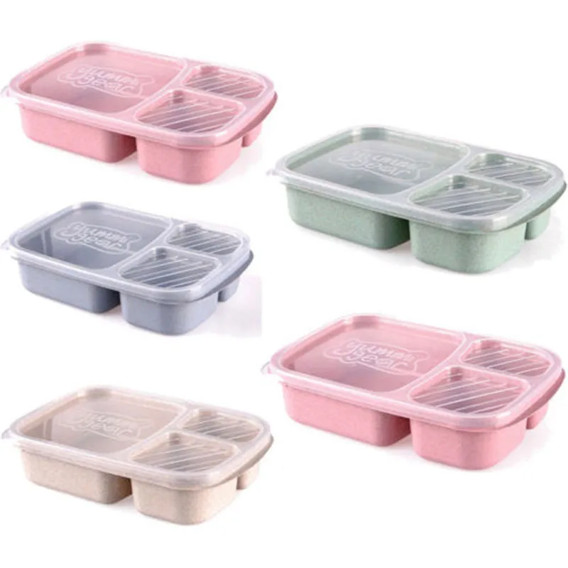 Новейший Ланч бокс для микроволновой печи Bento контейнер пищевых продуктов