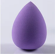 purple with box 1 шт. Капелька воды губка из бутылочной тыквы Гладкий большой макияж основа губка пудра пуховка для Макияжа beauty Puff с держателем Box - Цвет: purple with box