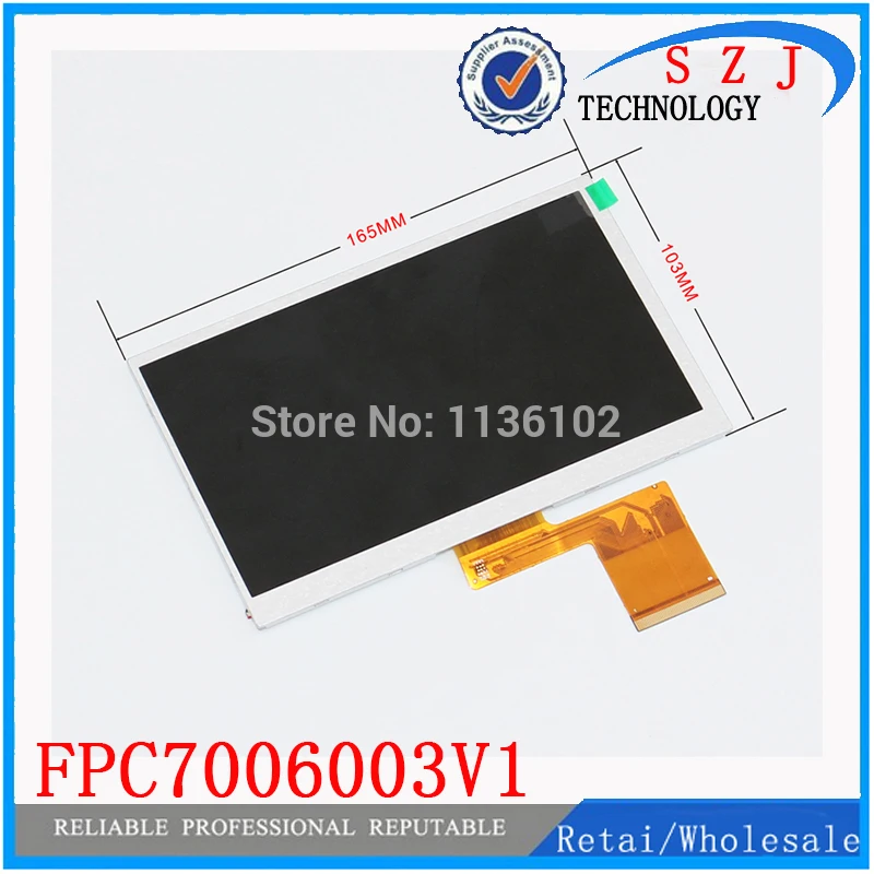 Оригинальный 7-дюймовый ЖК-экран FPC7006003V1 бесплатная доставка | Компьютеры и офис