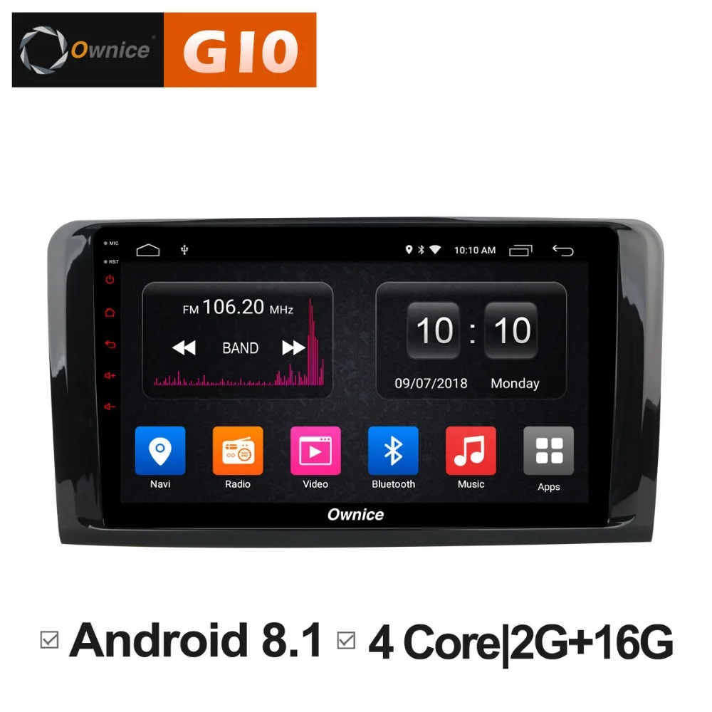 HD четырехъядерный Android 8 1 автомобильный dvd плеер для Mercedes Benz ML300 ML320 ML350 ML430 ML450 ML500