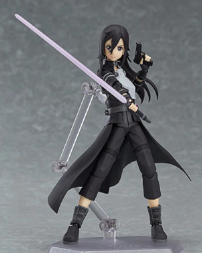 Anime Figure 15CM Sword Art Online Kirigaya Kazuto Figma 248 PVC Action Gift Collectible Model Toy Doll | Игрушки и хобби