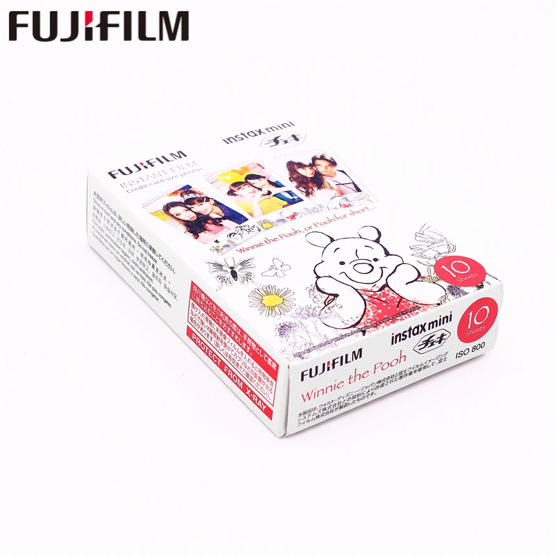 Фотобумага Fujifilm Instax Mini 20 листов Винни Пух медовый Мишка + Микки мгновенная пленка