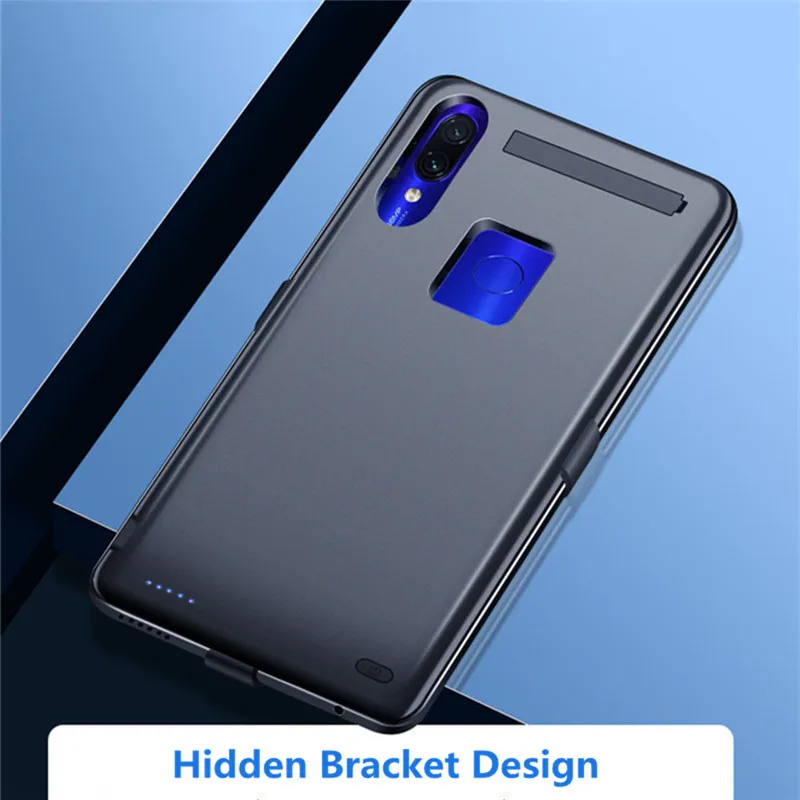 Внешний аккумулятор на 6800 мА · ч чехол для зарядного устройства Xiaomi Redmi Note 7