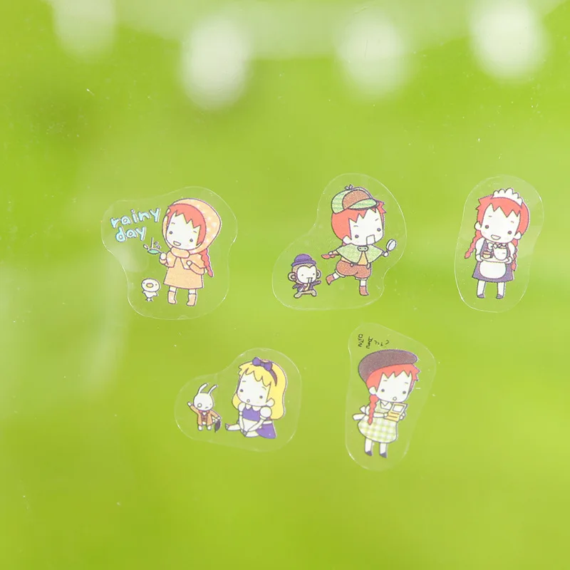 6 шт. прозрачные наклейки для дневника и книги с календарем украшение альбома