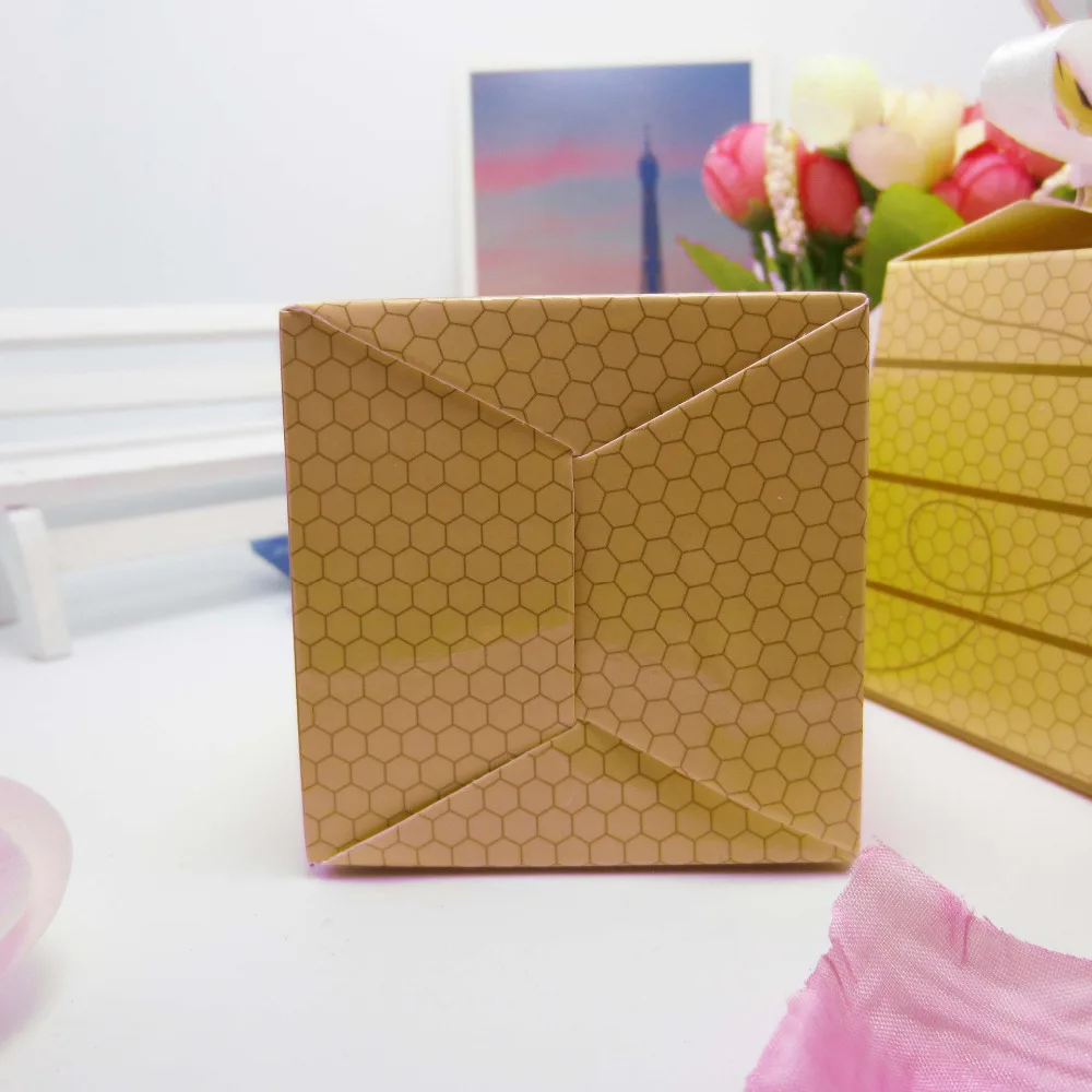 10 шт./лот новая милая коробка в виде пчелы Подарочная для детского дня рождения с
