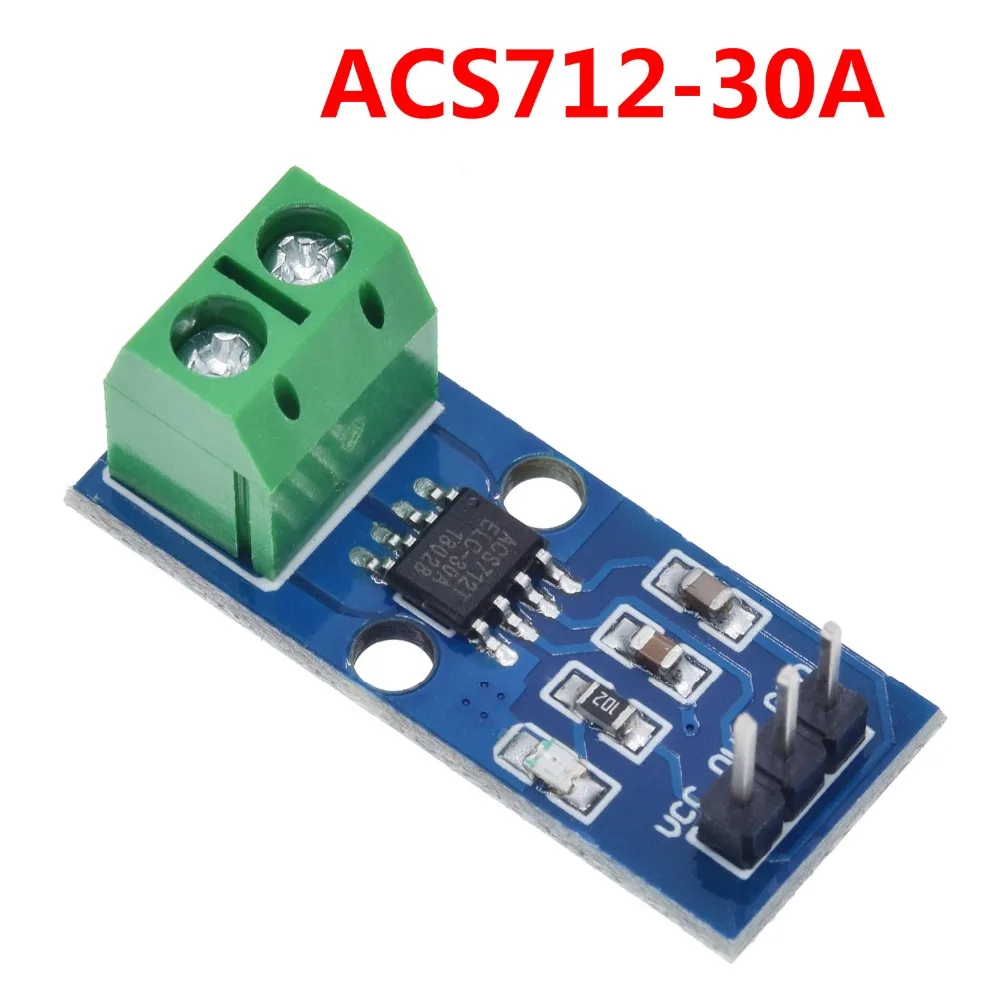 1 шт. GREAT IT ACS712 5A 20A 30A диапазон зал Текущий сенсор модуль ACS712 модуль для Arduino 5A 20A 30A