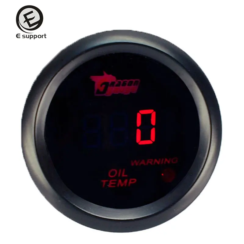 EE support Auto Accessories 52mm LED Display Digital Oil Temperature Gauge Car Styling Instrument Universal Automotive Parts | Автомобили