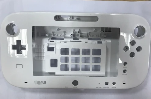 Быстрая доставка оригинальный черный белый для Wii U gamepad чехол Корпус без крышки
