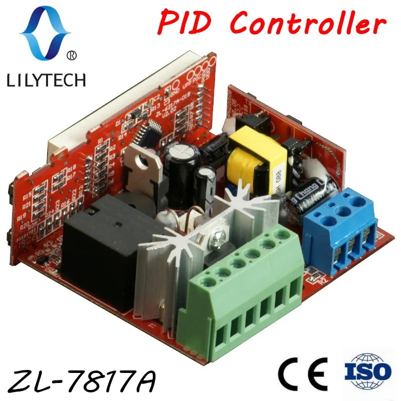 ZL-7817A PID регулятор температуры, PID термостат, 100-240Vac источника питания, CE, ISO, Lilytech