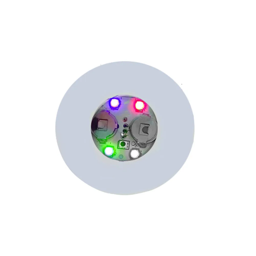 Colorful Мини светящаяся подставка, светодиодный светильник для бутылок, наклейки на Рождество, Рождество, ночной клуб, бар, вечерние, ваза, украшение, светодиодный, прославляющий напиток, чашка, коврик#2 - Цвет: Colorful