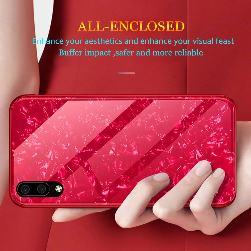 Чехол для телефона huawei p20 lite стеклянный чехол на huawey mate p10 p9 p 9 10 20 pro plus p20lite light bling
