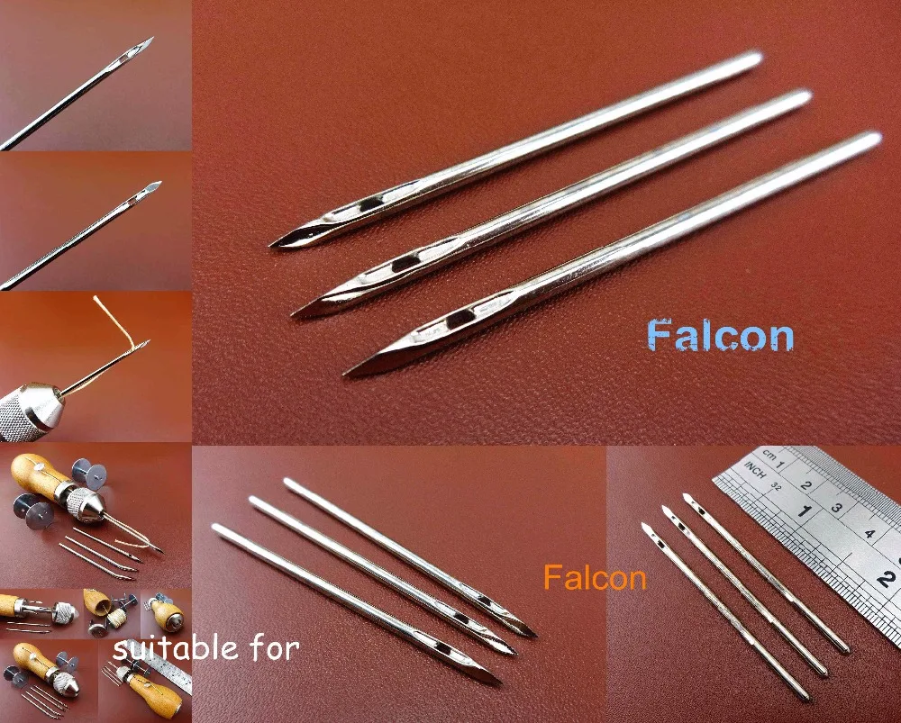 3 шт. кожаный ремесло шитье строчка автоматический замок быстрая Awl прямая