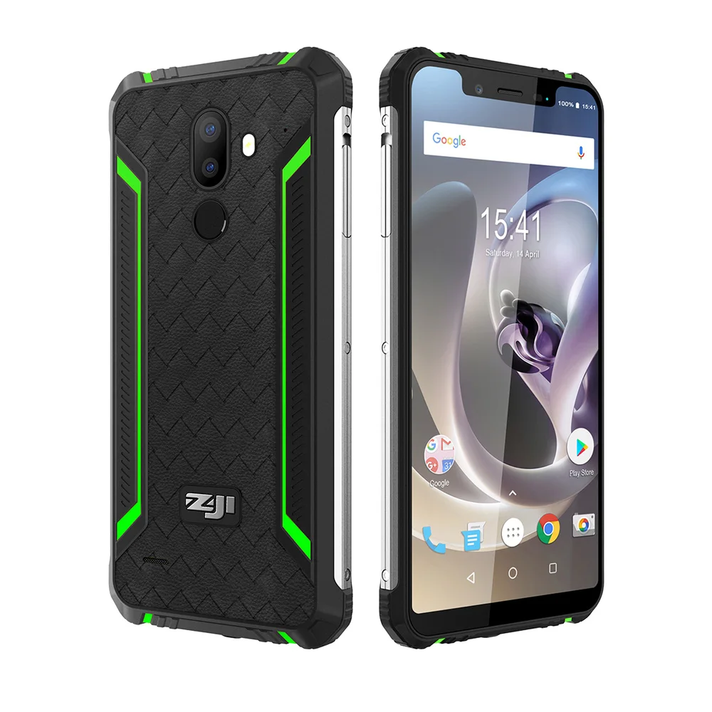 ZJI Z33 IP68 водонепроницаемый прочный смартфон 5 85 ''Notch HD + Android 8 1 MTK6739 3 ГБ 32 4600 мАч