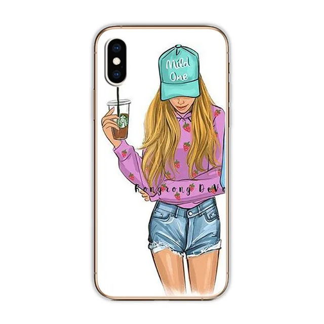 Прозрачные мягкие чехлы для телефонов девочек Bff Best Friends Forever чехол iPhone 7 6 6S 8 Plus X XR