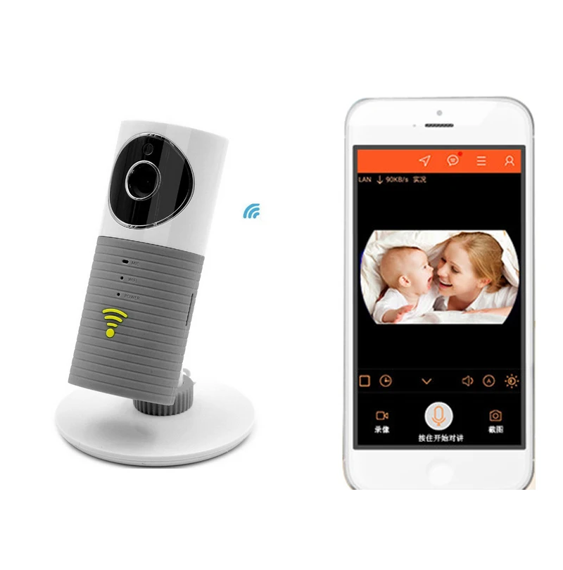 

Wireless Baby Monitor Mini IP Wifi Camera Baby Monitors with Motion Detection Night Vision Child Safety cctv camera