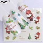 1 лист наклеек WUF для ногтей Летние Водные переводные наклейки фруктымороженоемультяшныйцветочный дизайн временные татуировки слайдер советы