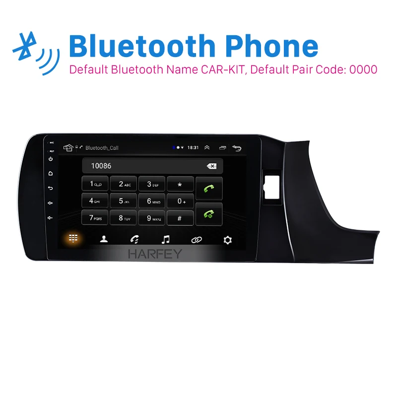 Harfey для HONDA Amaze RHD 2018 2019 Android 8 1 сенсорный Bluetooth автомобильный стерео AUX WIFI Поддержка