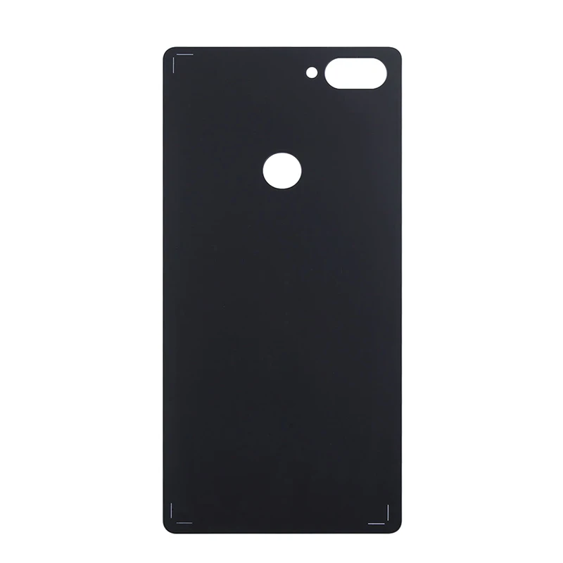 Чехол ocolor для Oukitel Mix 2, жесткий защитный чехол, запасная крышка для Oukitel Mix 2, аксессуары для телефонов - Цвет: Черный